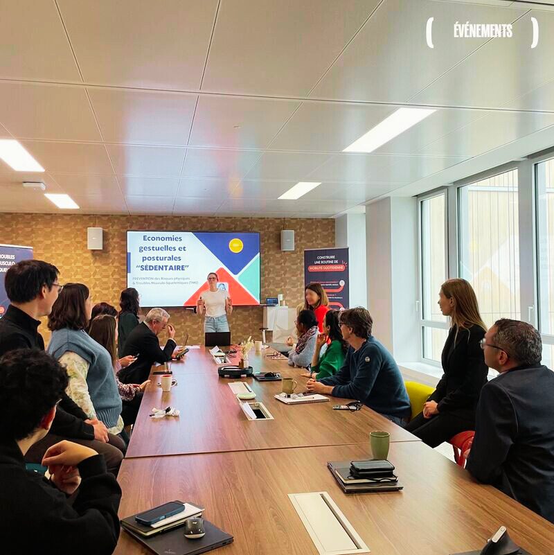 Présentation Économies gestuelles et posturales sédentaire — Daiichi-Sankyo France