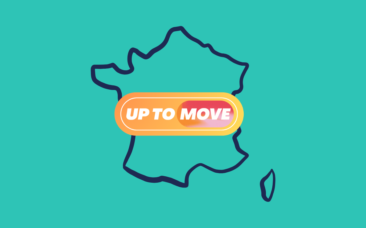 Carte de France UP TO MOVE