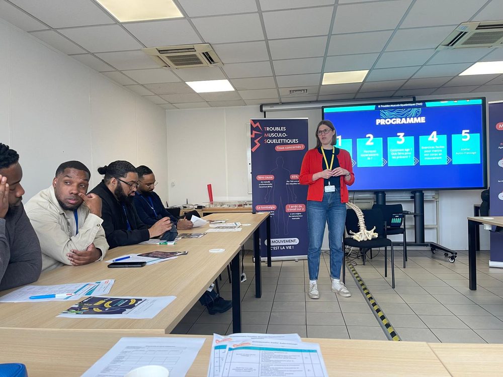 Atelier de sensibilisation aux Troubles Musculo-Squelettiques — RATP Centre Bus Belliard